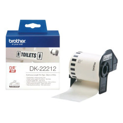 Brother DK22212 White Film Tape
