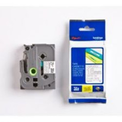 Brother TZE145 White on Clear 8M x 18mm Gloss Tape