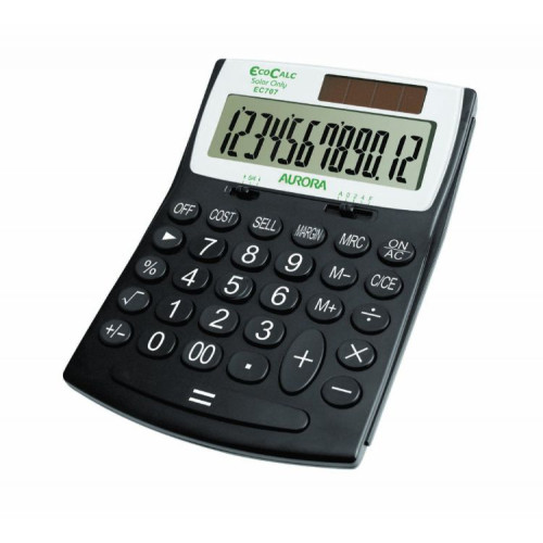 Aurora EC707 Handheld Calculator