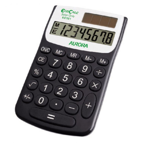 Aurora EC101 Handheld Calculator