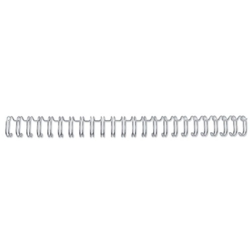 GBC 4400028 8mm A5 Silver Wire Binders