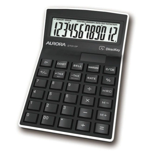 Aurora DT910P Desk Calculator