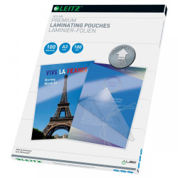 Leitz 74870000 A3 UDT iLAM 2 x 100 Micron Pouch 100Pk