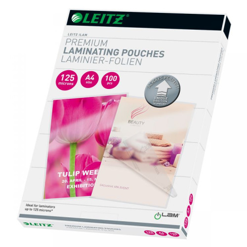 Leitz 74810000 A4 UDT iLAM 2 x 125 Micron Pouch 100Pk