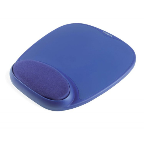 Kensington 64271 Foam Mousepad with Wrist Rest Blue