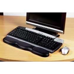 Kensington 62385 Gel Keyboard Wrist Rest Black