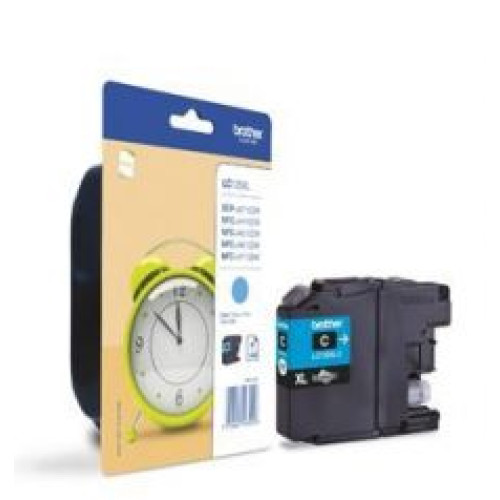Brother LC125XLC Cyan Cartridge