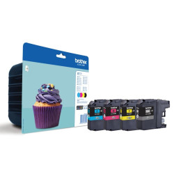 Brother LC123 Value Pack B-C-M-Y