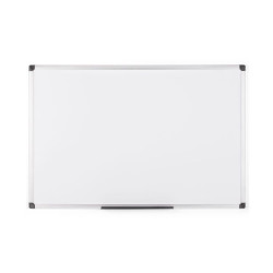 Bi-Office Maya Melamine Aluminium Framed Dry-wipe Board 900x600mm