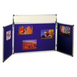 Bi-Office Tabletop Trio Showboard