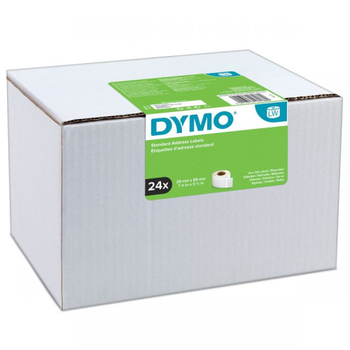 Dymo 99010 24 Rolls LabelWriter Standard Address Labels