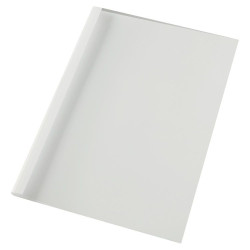 GBC IB370045 A4 Clear White Gloss Thermal Binding Cover 6mm Pack of 100