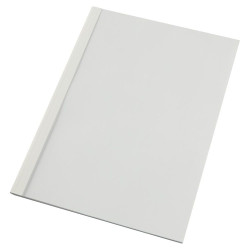 GBC IB370175 A4 White Gloss Thermal Binding Cover 12mm Pack of 100