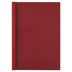 GBC IB451218 Leathergrain A4 Thermal Binding Covers Red Pack of 100