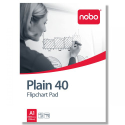 Nobo 34631165 40 Page Flipchart Pad - Pack of 5