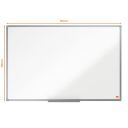 Nobo 1905210 Essence Steel Magnetic Whiteboard 900 x 600mm