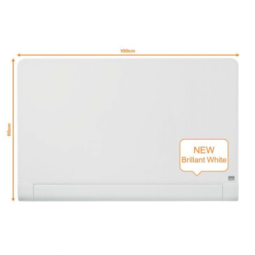 Nobo 1905191 Impression Pro Glass Magnetic Whiteboard 1000x560mm