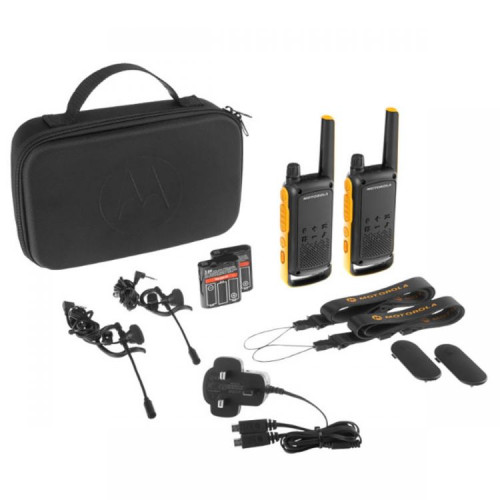 Motorola TLKR T82 Extreme Walkie Talkie TWIN Pack