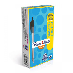 Paper Mate S0957030 Inkjoy 100 Retractable Medium Tip Black Box of 20