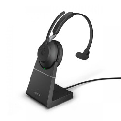 Jabra Evolve2 65 USB-A MS Mono Headset with Charging Stand