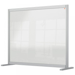 Nobo 1915491 Premium Plus Desk Divider 1200x1000mm Acrylic