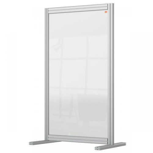 Nobo 1915493 Premium Plus Desk Divider 600x1000mm Acrylic