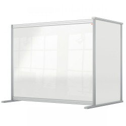 Nobo 1915496 Premium Plus Desk Divider Extender 1200x1000mm Acrylic