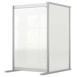 Nobo 1915498 Premium Plus Desk Divider Extender 600x1000mm Acrylic
