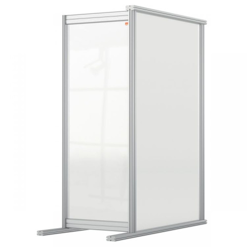 Nobo 1915499 Premium Plus Desk Divider Extender 400x1000mm Acrylic