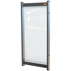Nobo 1915549 Premium Plus Clear PVC Modular System Desk Divider Screen 400x820mm