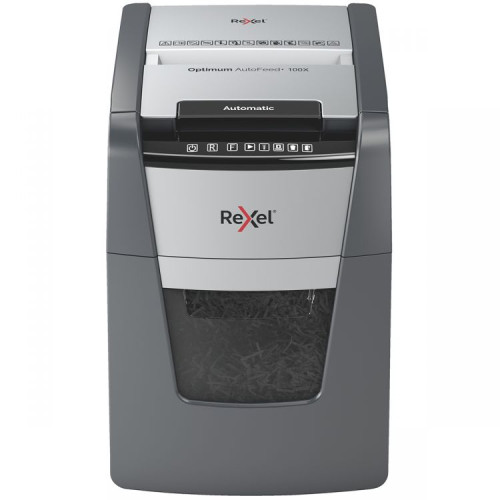 Rexel Optimum AutoFeed Plus 100X Cross Cut Shredder