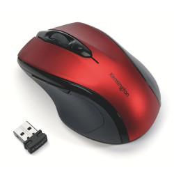 Kensington K72422WW Pro Fit Wireless Mid-Size Mouse Red
