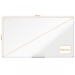 Nobo Impression Pro 1880x1060mm Widescreen Nano Clean Magnetic Whiteboard