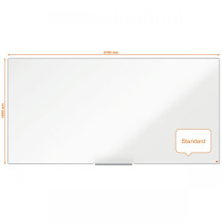 Nobo Impression Pro 2000x1000mm Nano Clean Magnetic Whiteboard