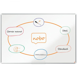 Nobo Premium Plus Steel Magnetic Whiteboard 1800x1200mm