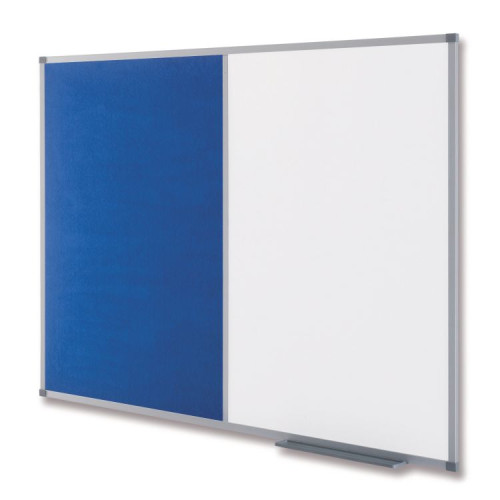 Nobo 1902257 Classic Combi Felt Steel Noticeboard 900x600mm