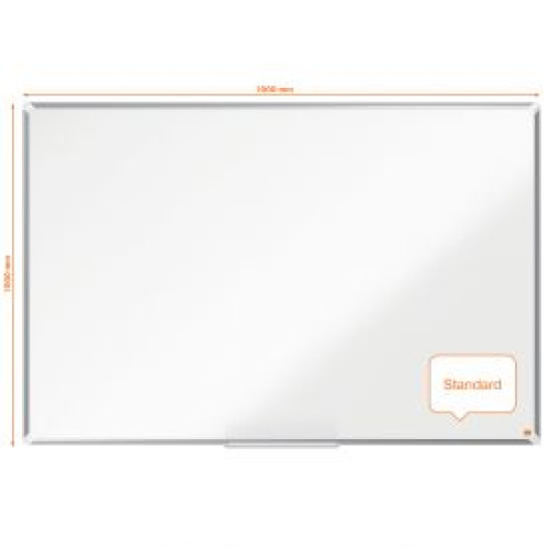 Nobo 1915170 Premium Plus Melamine Whiteboard 1500x1000mm
