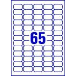 Avery L7651-100 Mini Address Labels 100 sheets - 65 Labels per Sheet