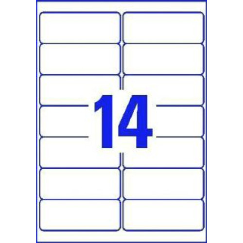 Avery J8163-100 QuickDry Address Labels 100 sheets - 14 Labels per Sheet