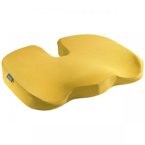 Leitz Ergo Cosy Orthopedic Seat Cushion Warm Yellow