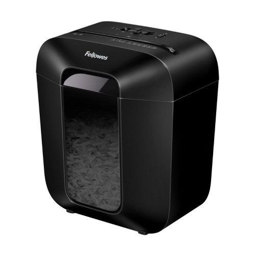 Fellowes Powershred LX25 Cross Cut Shredder Black