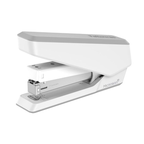Fellowes LX850 25 Sheet Full Strip Easy Press Stapler - White