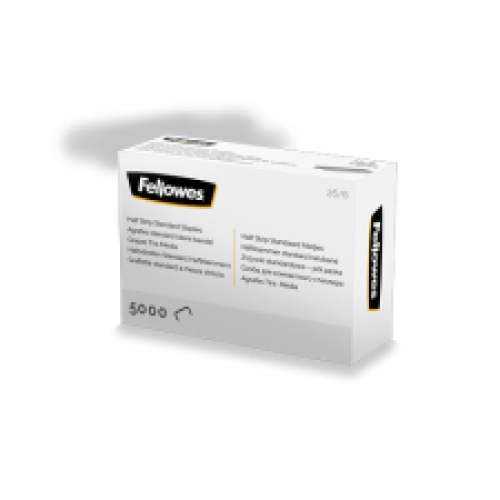 Fellowes 26-6 Half Strip Staples x5000
