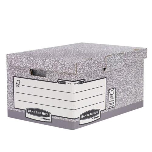 Bankers Box System A4 FS Flip Top Storage Box Pack of 10
