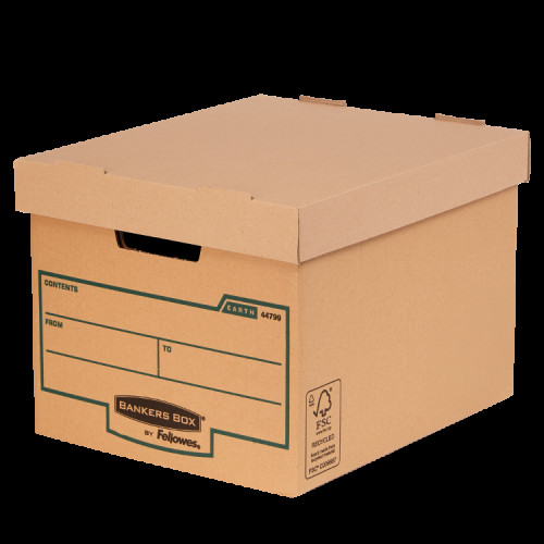 Bankers Box 4470601 Earth Standard Storage Box Pack of 10