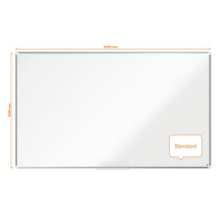 Nobo 1915172 Premium Plus Melamine Whiteboard 2000x1000mm