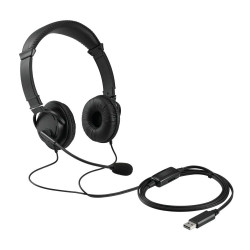 Kensington K33065WW USB-A Classic Stereo Headset with Mic and Volume Control
