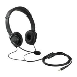 Kensington K33597WW 3.5mm jack Classic Stereo Headset with Mic and Volume Control