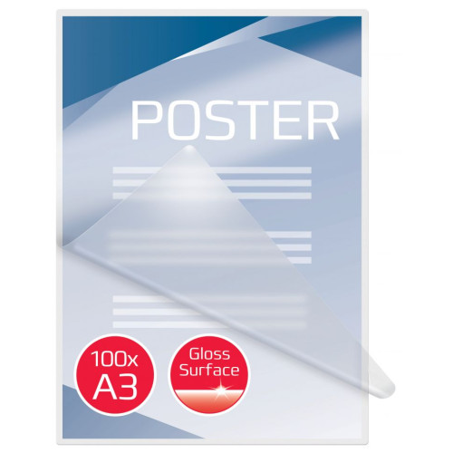 GBC 3200745 Document Pouch Gloss A3 75 micron