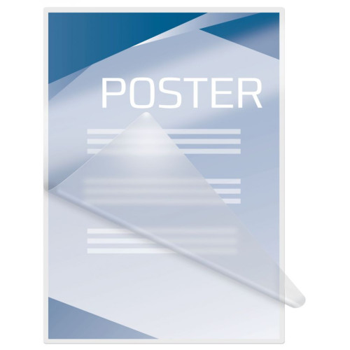 GBC 41660E A3 Matt Document Pouch 2 x 75 Micron 100Pk